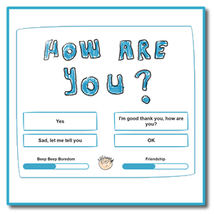 Beep Beep Small Talk Game